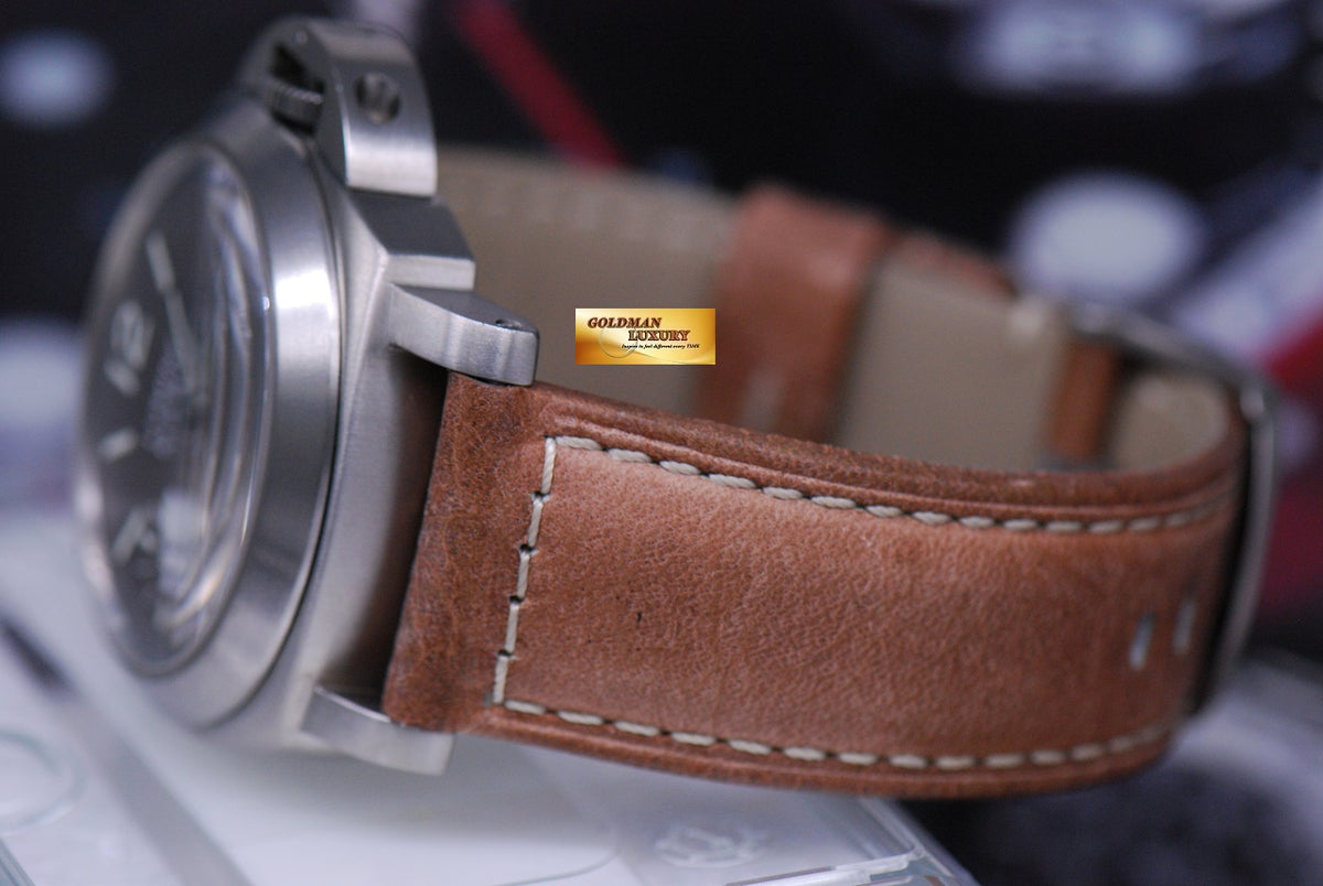 [SOLD] PANERAI LUMINOR MARINA TITANIUM 44mm MANUAL PAM 61 (MINT)