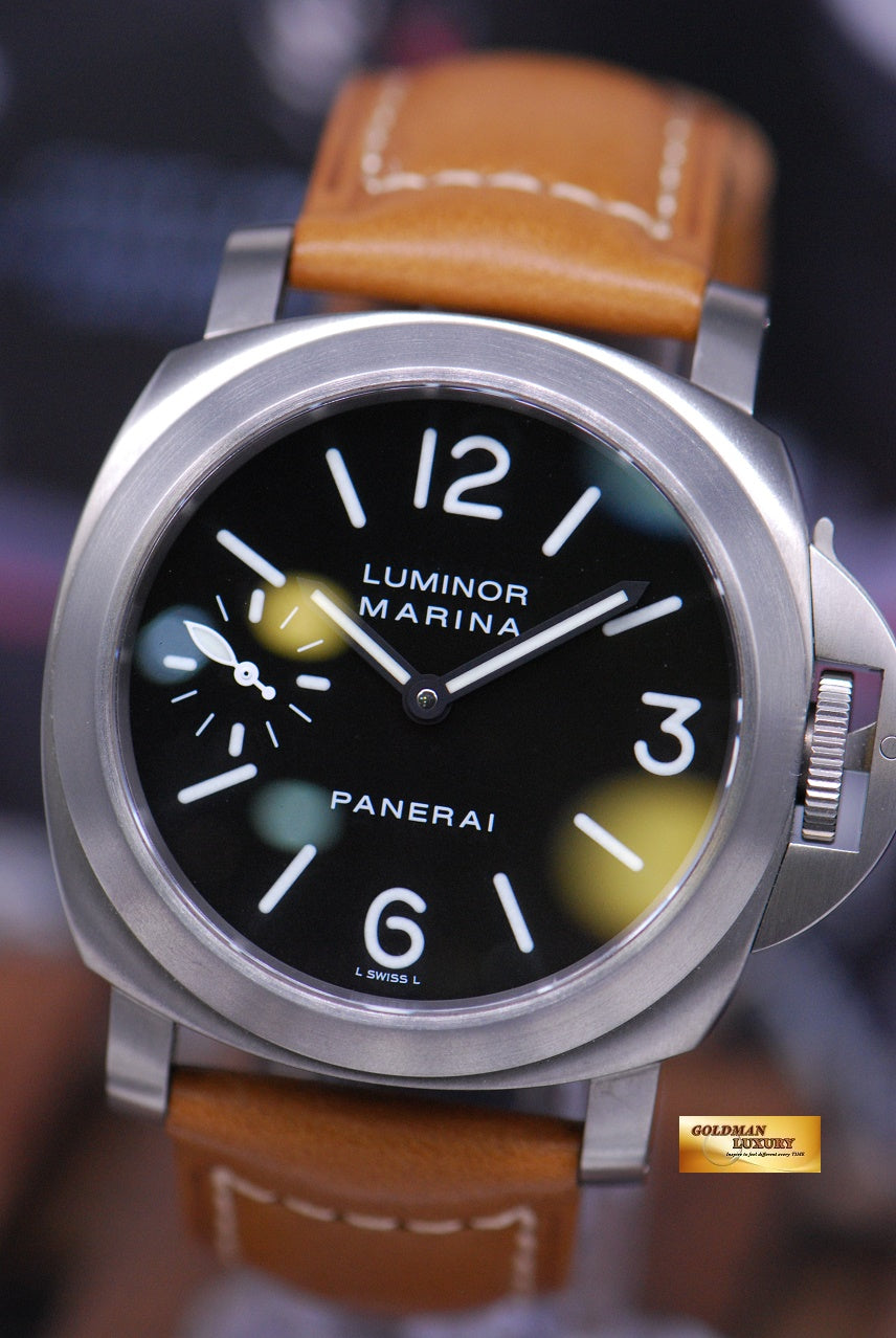 [SOLD] PANERAI LUMINOR MARINA TITANIUM 44mm MANUAL PAM 177 (MINT)