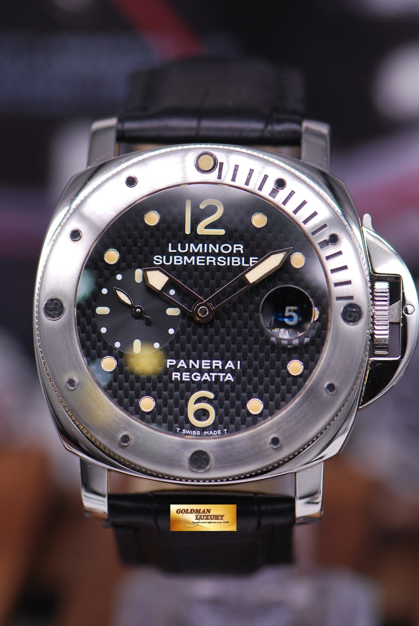 [SOLD] PANERAI LUMINOR SUBMERSIBLE REGATTA SS 44mm “LAUREUS AWARDS 2004” AUTOMATIC PAM 199 (MINT)