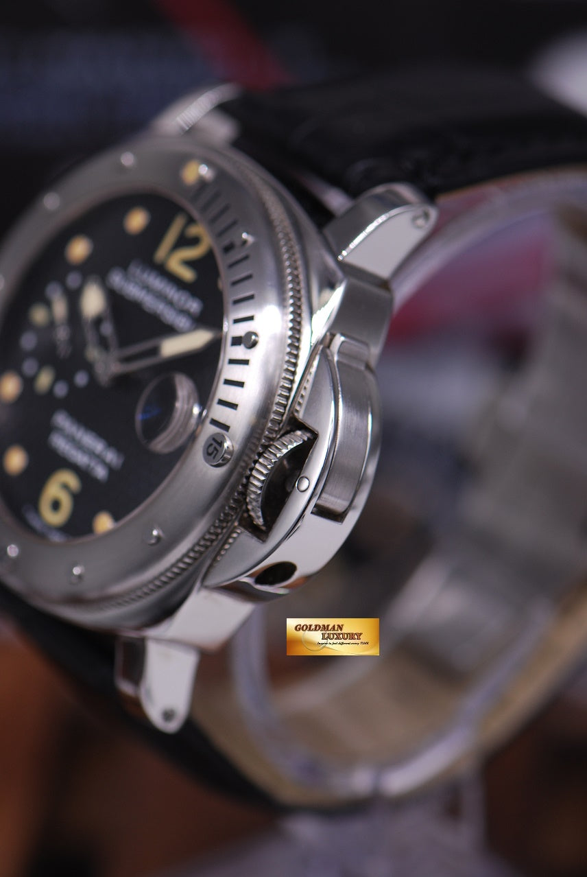 [SOLD] PANERAI LUMINOR SUBMERSIBLE REGATTA SS 44mm “LAUREUS AWARDS 2004” AUTOMATIC PAM 199 (MINT)