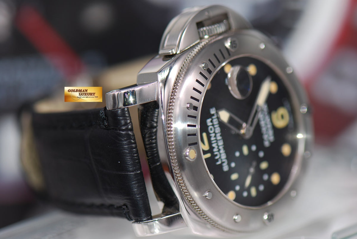 [SOLD] PANERAI LUMINOR SUBMERSIBLE REGATTA SS 44mm “LAUREUS AWARDS 2004” AUTOMATIC PAM 199 (MINT)