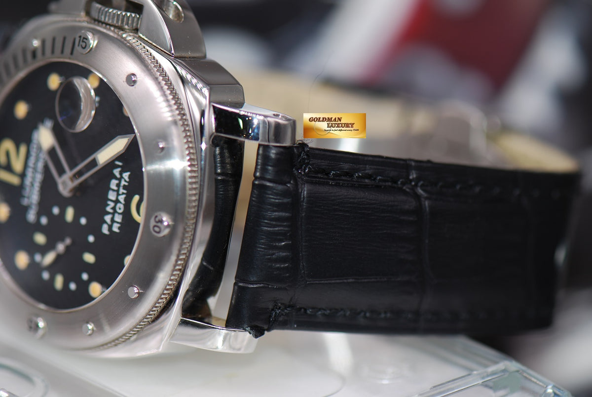 [SOLD] PANERAI LUMINOR SUBMERSIBLE REGATTA SS 44mm “LAUREUS AWARDS 2004” AUTOMATIC PAM 199 (MINT)