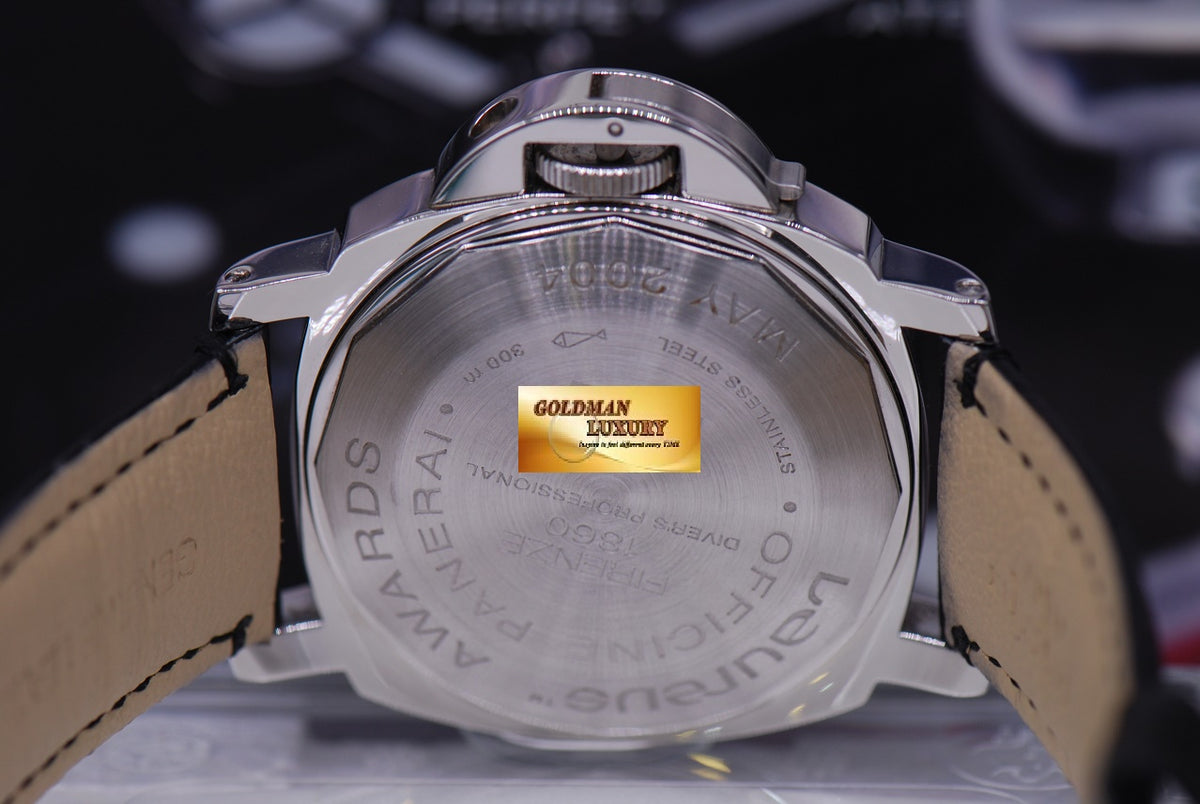 [SOLD] PANERAI LUMINOR SUBMERSIBLE REGATTA SS 44mm “LAUREUS AWARDS 2004” AUTOMATIC PAM 199 (MINT)