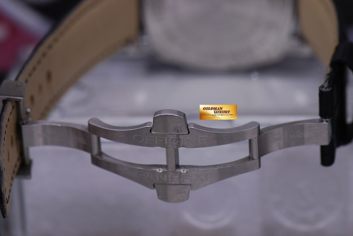 [SOLD] PANERAI LUMINOR SUBMERSIBLE REGATTA SS 44mm “LAUREUS AWARDS 2004” AUTOMATIC PAM 199 (MINT)