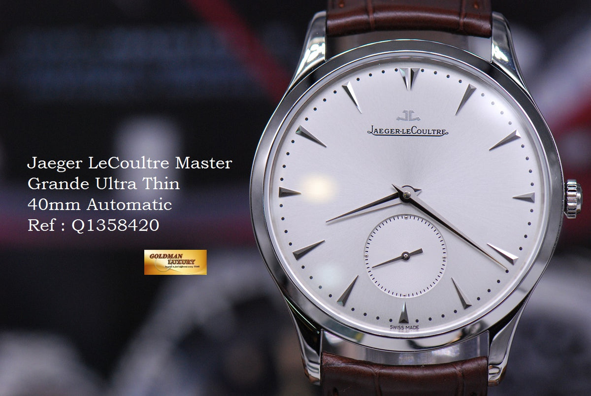 [SOLD] JLC MASTER GRANDE ULTRA THIN 40mm AUTOMATIC Q1358420 (LNIB)