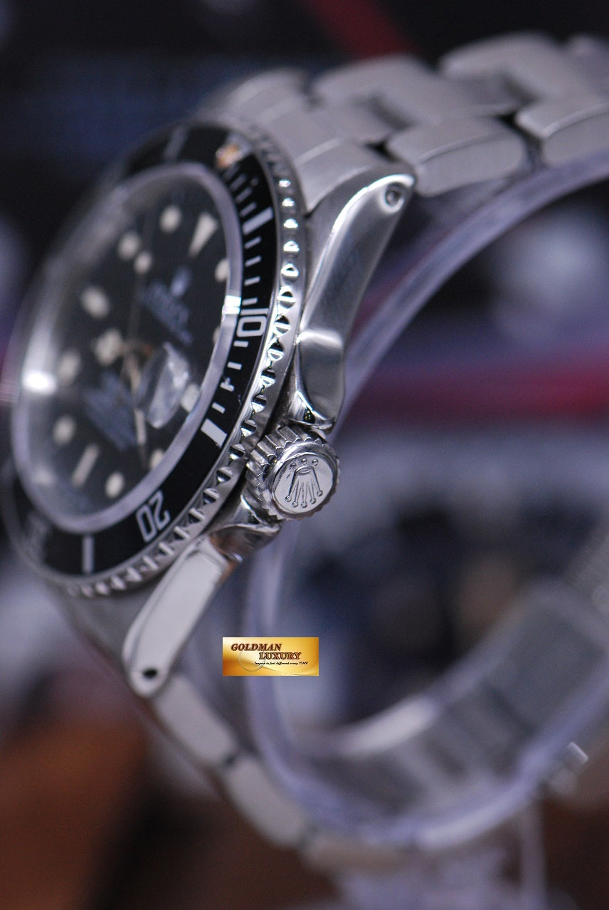 [SOLD] ROLEX OYSTER PERPETUAL SUBMARINER TRANSITIONAL MODEL Ref : 16800 (NEAR MINT)