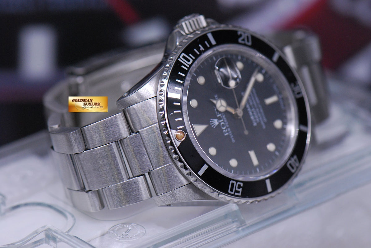 [SOLD] ROLEX OYSTER PERPETUAL SUBMARINER TRANSITIONAL MODEL Ref : 16800 (NEAR MINT)