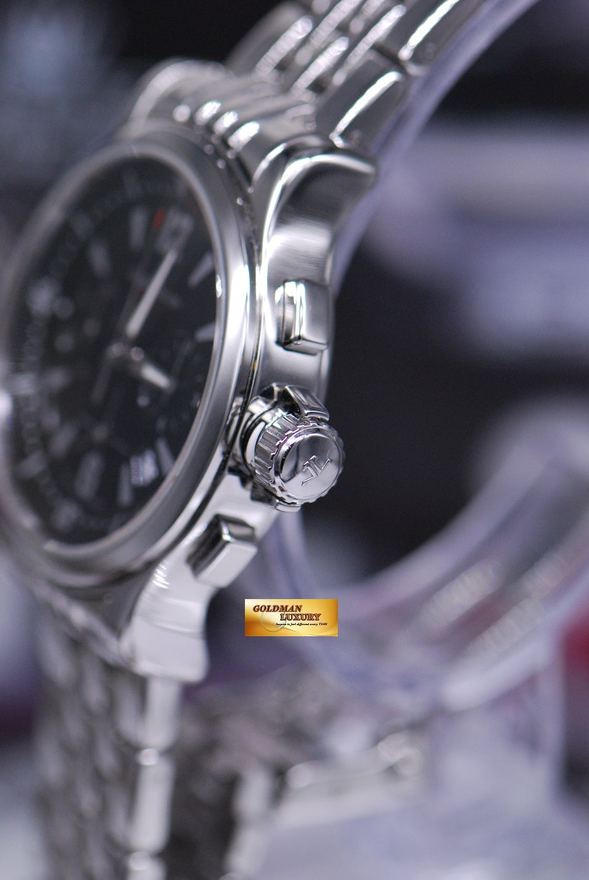 JLC MASTER COMPRESSOR CHRONOGRAPH LADIES QUARTZ 148.8.31 (NEAR MINT)