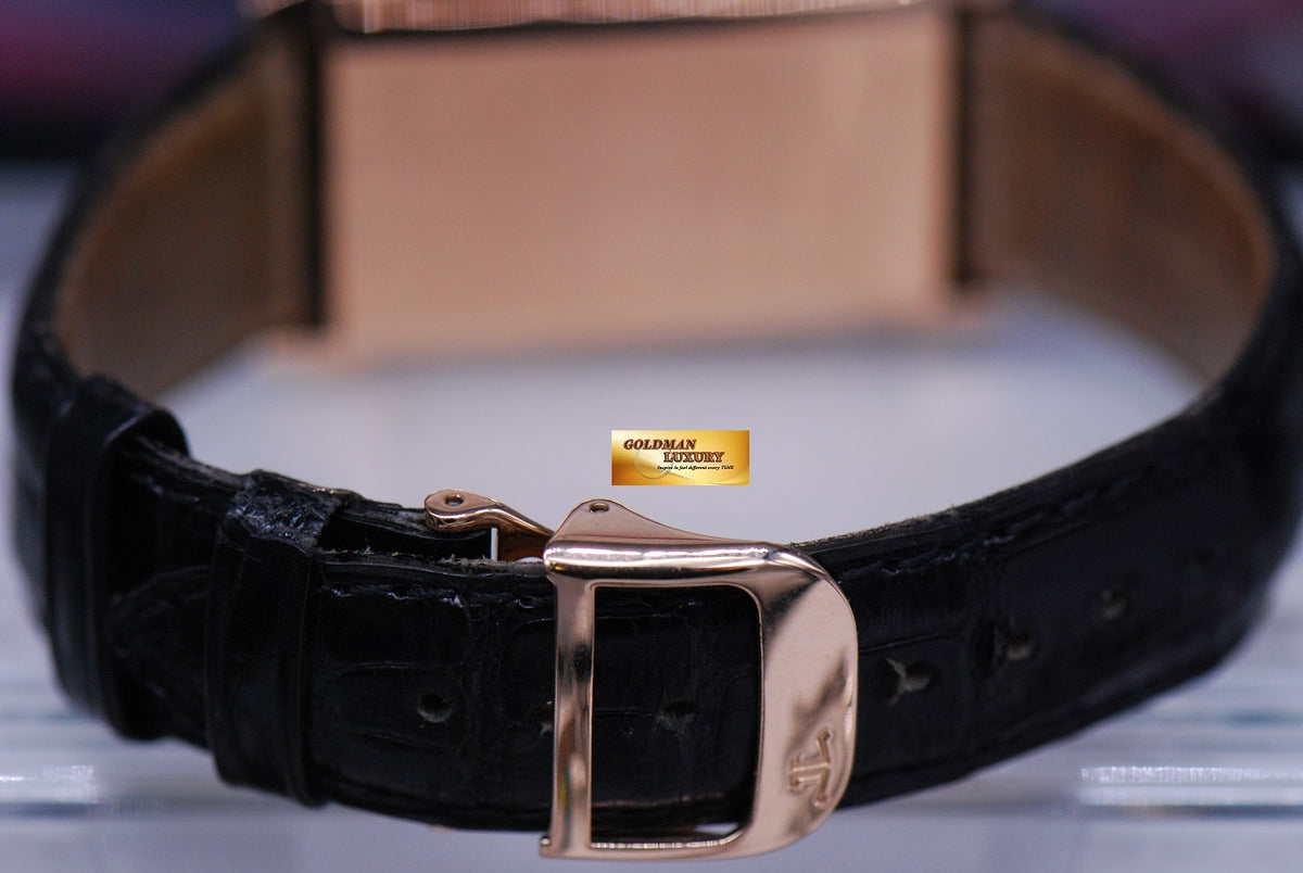 [SOLD] JLC REVERSO 18K ROSE GOLD DUOFACE GMT MANUAL 270.2.54 (MINT)
