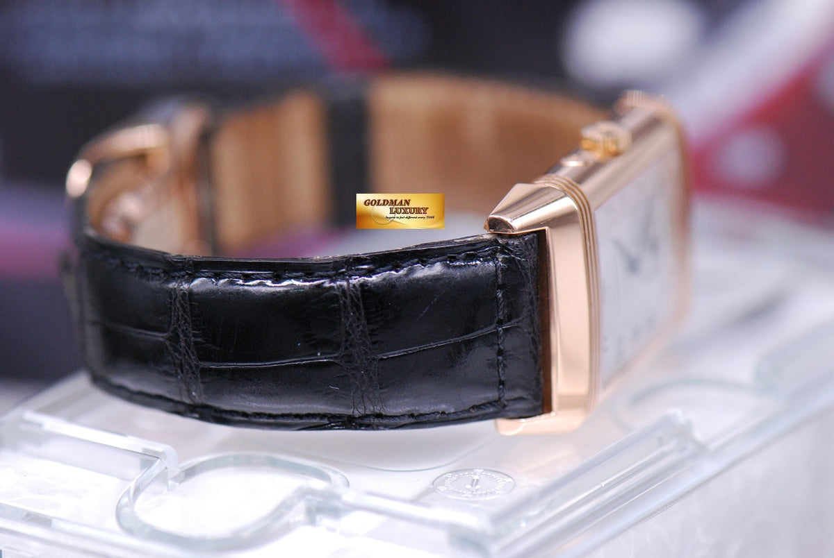 [SOLD] JLC REVERSO 18K ROSE GOLD DUOFACE GMT MANUAL 270.2.54 (MINT)