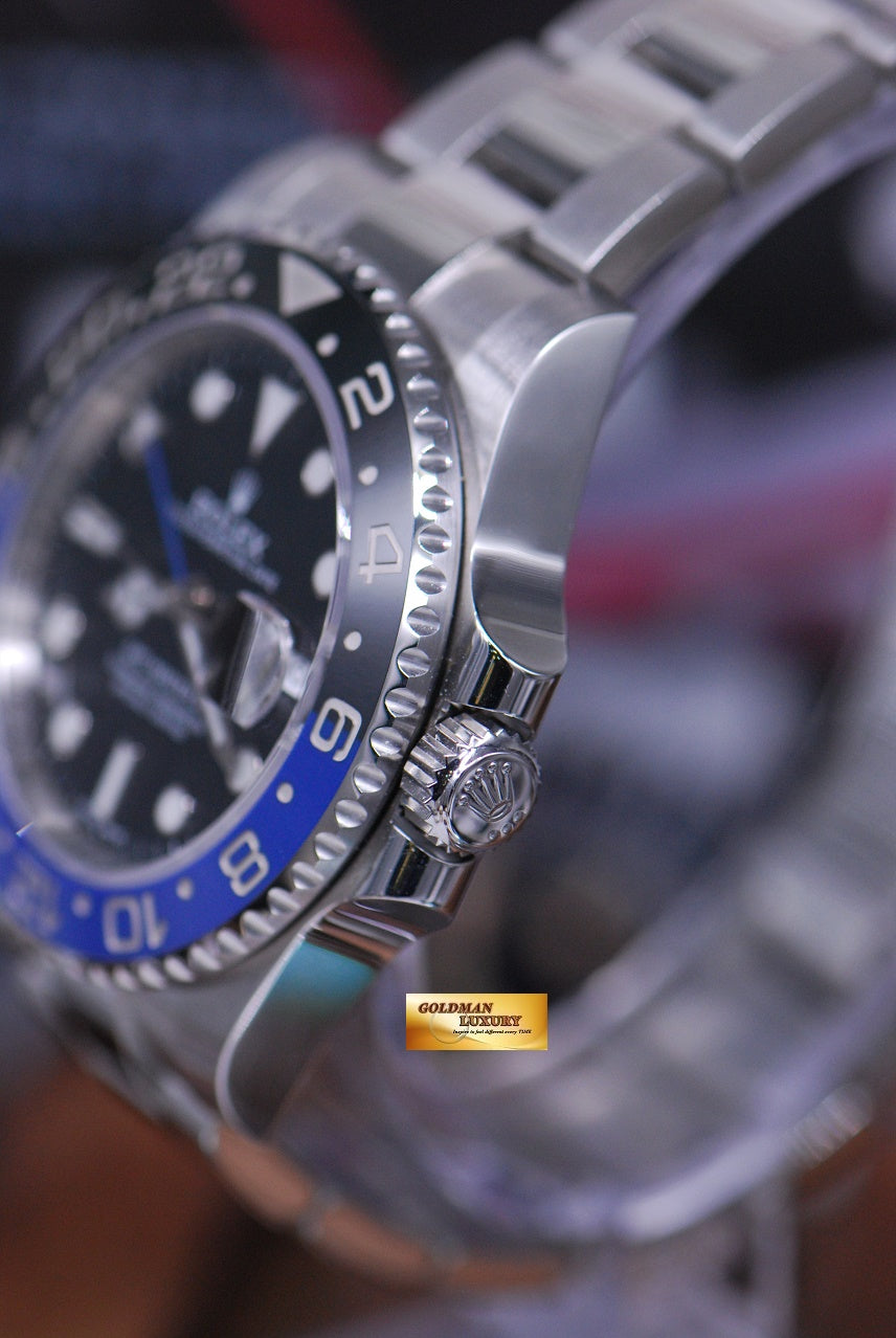 [SOLD] ROLEX OYSTER PERPETUAL GMT-MASTER II "BATMAN" CERAMIC (LOOK NEW IN BOX)