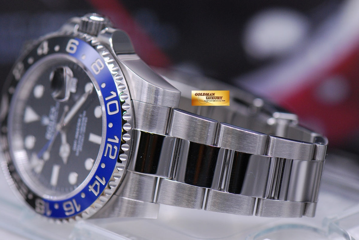 [SOLD] ROLEX OYSTER PERPETUAL GMT-MASTER II "BATMAN" CERAMIC (LOOK NEW IN BOX)