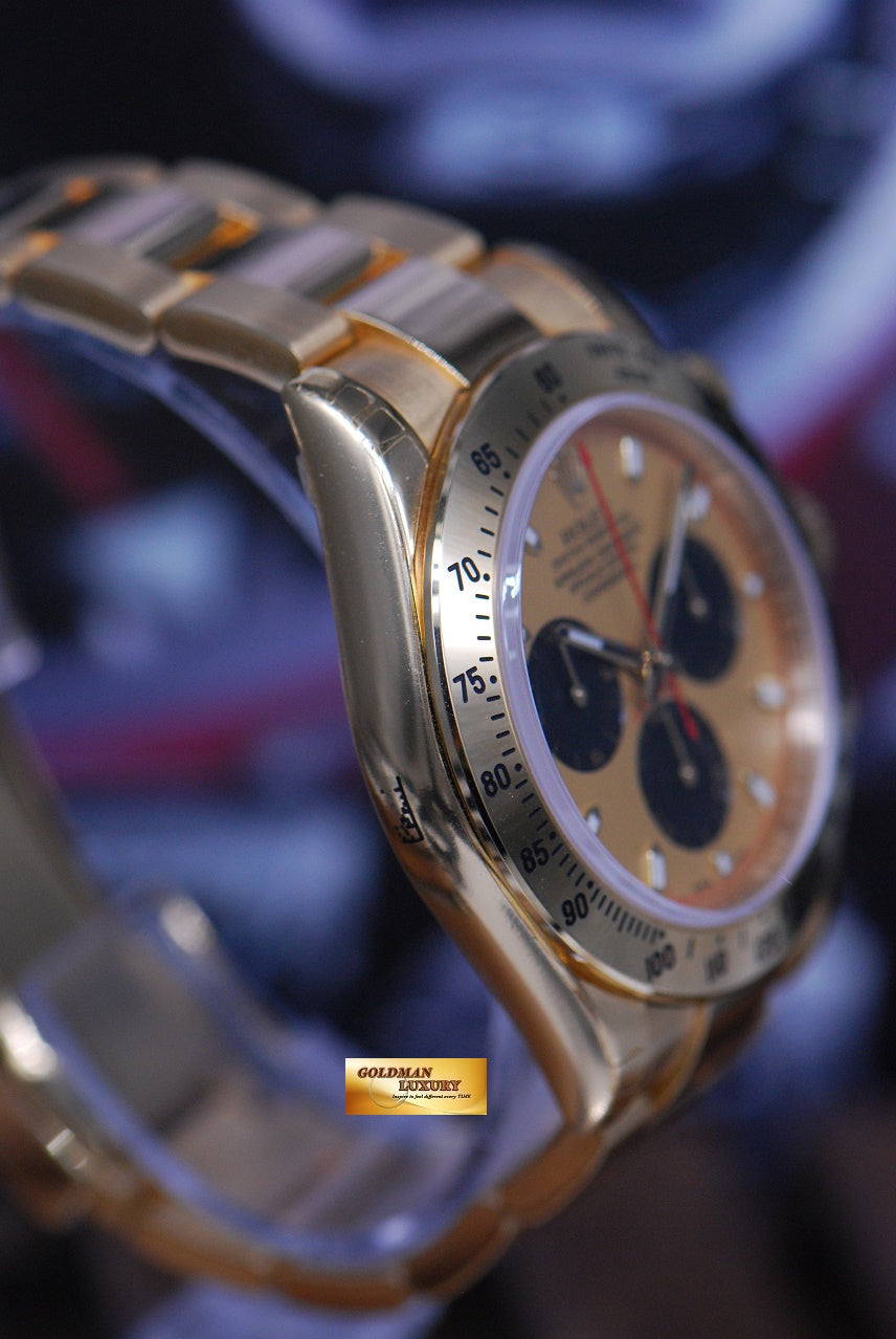 [SOLD] ROLEX OYSTER PERPETUAL DAYTONA 18K YELLOW GOLD Ref : 116528 (MINT) (UNDER 5 YEARS WARRANTY)