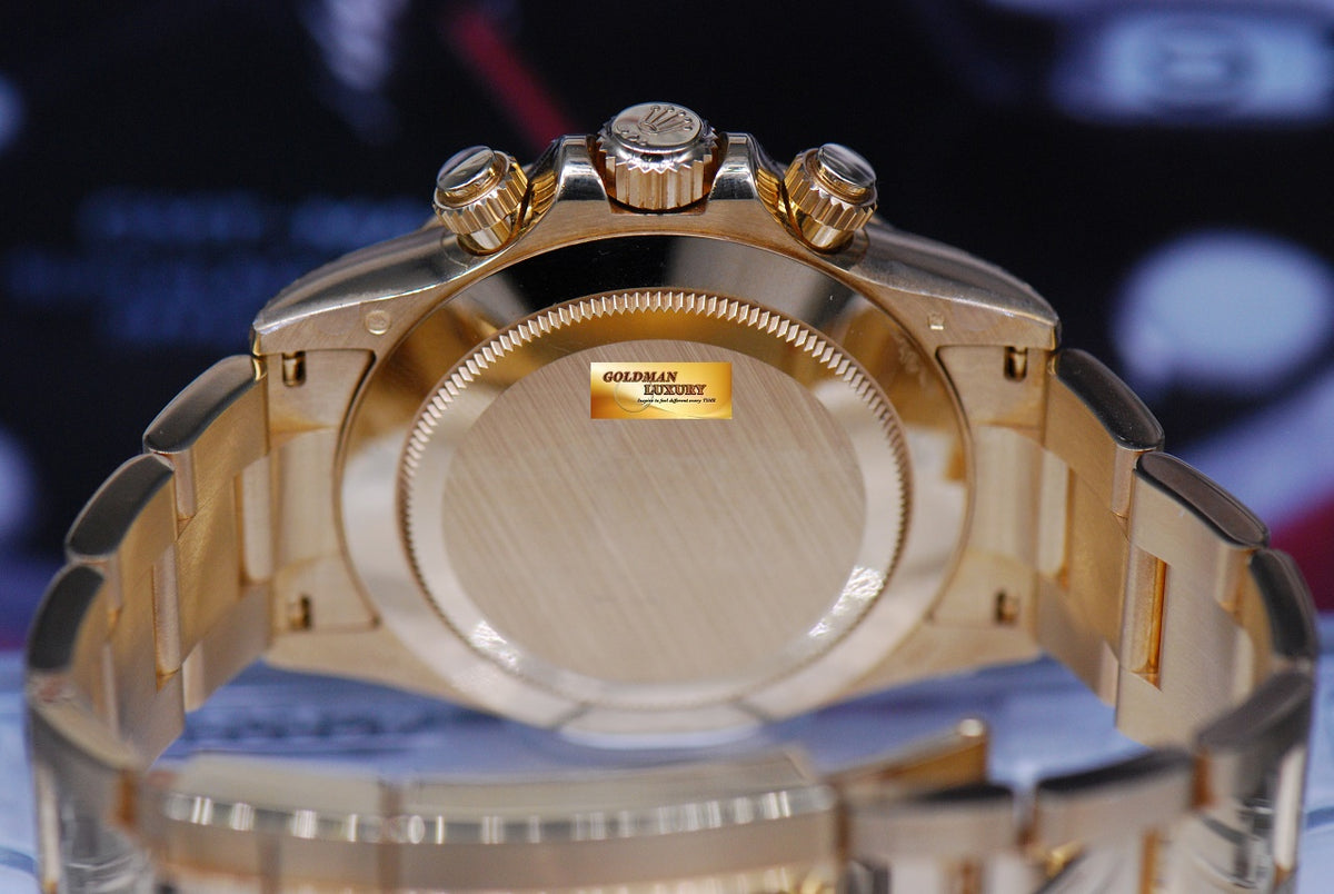 [SOLD] ROLEX OYSTER PERPETUAL DAYTONA 18K YELLOW GOLD Ref : 116528 (MINT) (UNDER 5 YEARS WARRANTY)