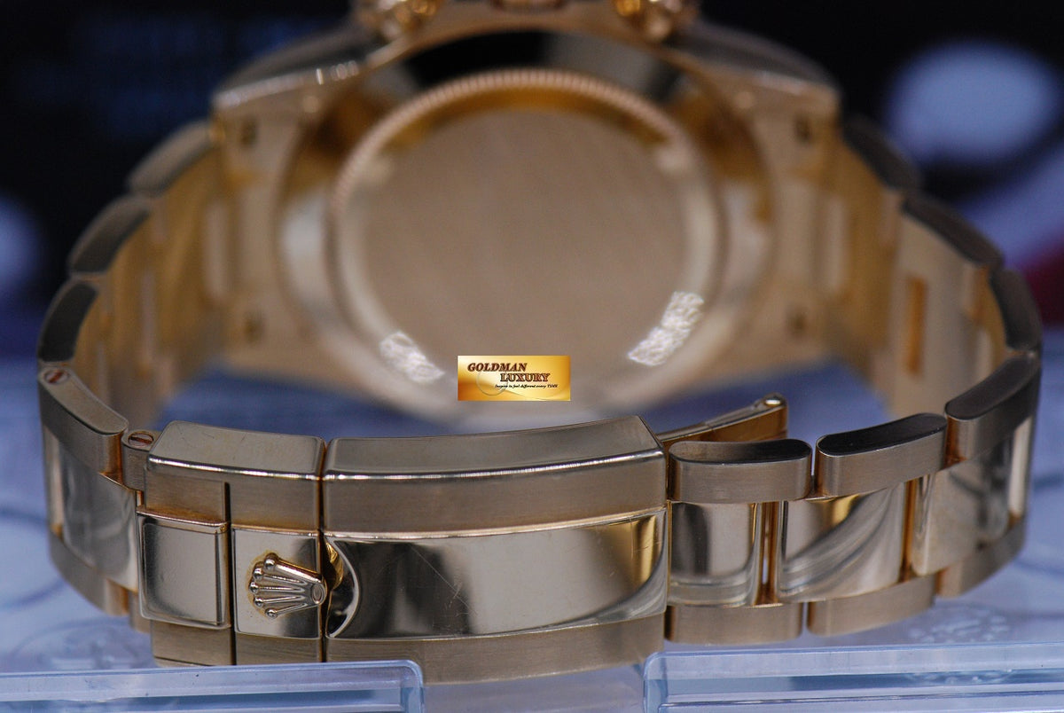 [SOLD] ROLEX OYSTER PERPETUAL DAYTONA 18K YELLOW GOLD Ref : 116528 (MINT) (UNDER 5 YEARS WARRANTY)