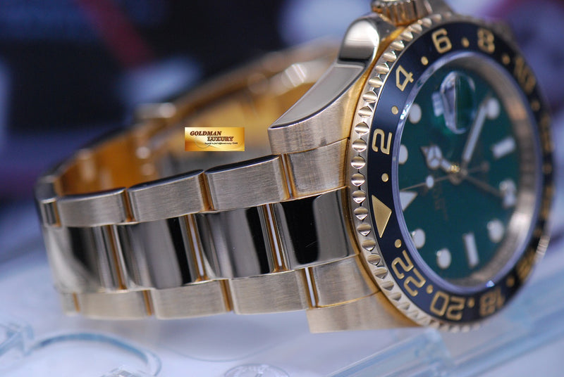 products/GML1596_-_Rolex_Oyster_GMT-Master_II_18K_Yellow_Gold_Green_Dial_116718_MINT_-_5.JPG