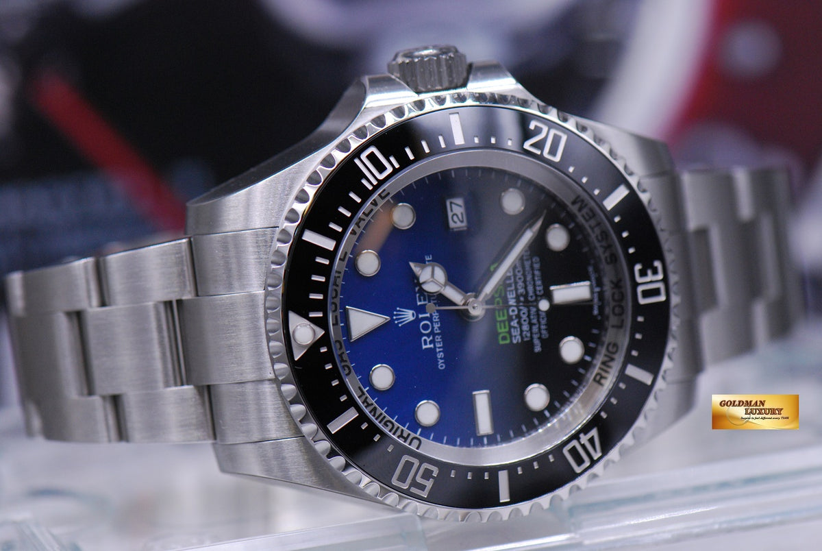 [SOLD] ROLEX OYSTER PERPETUAL DEEPSEA SEA-DWELLER D-BLUE 116660 (NEW-UNWORN)