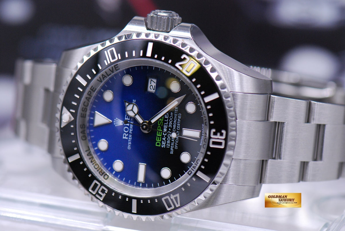 [SOLD] ROLEX OYSTER PERPETUAL DEEPSEA SEA-DWELLER D-BLUE 116660 (NEW-UNWORN)