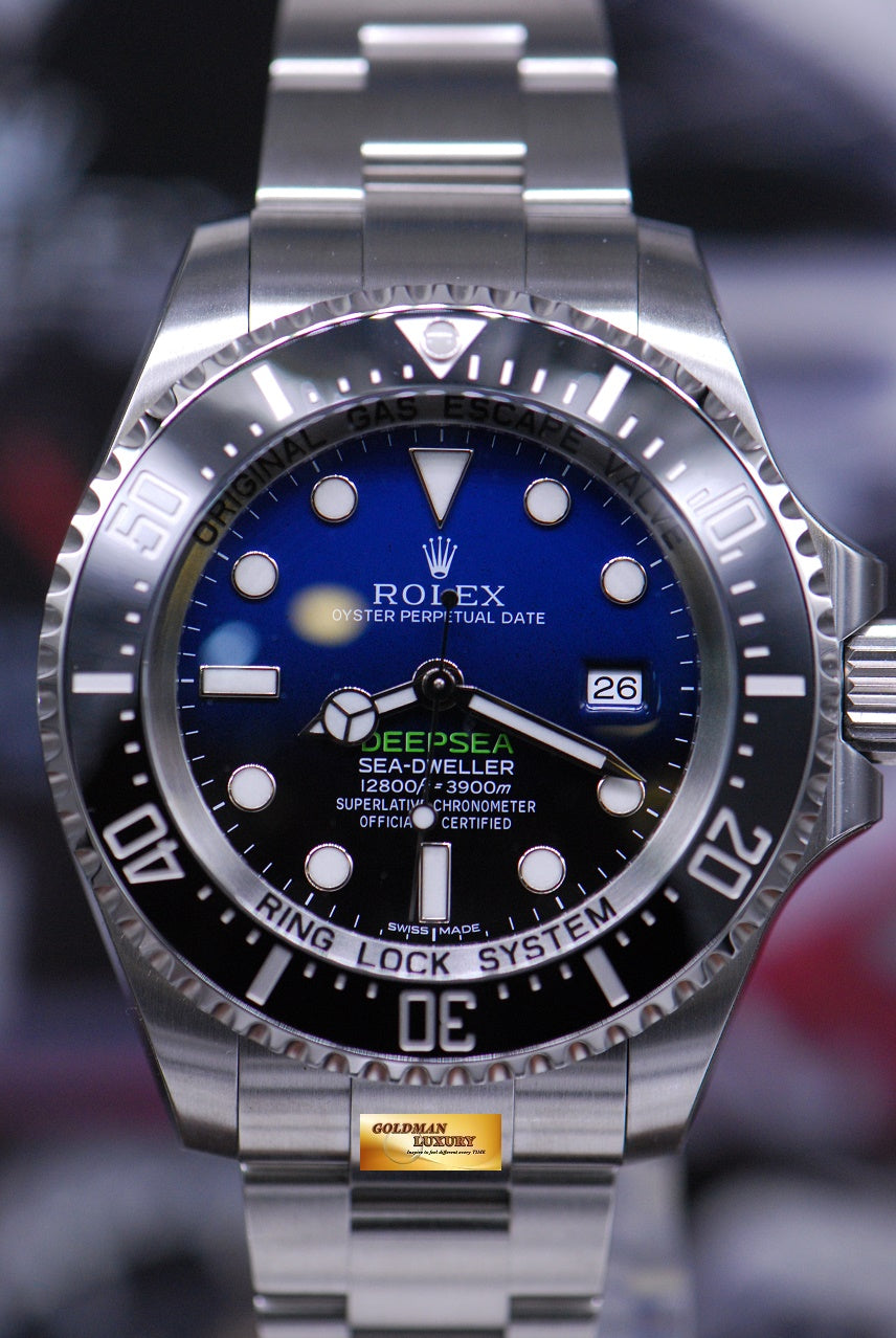 [SOLD] ROLEX OYSTER PERPETUAL DEEPSEA SEA-DWELLER D-BLUE 116660 (NEW-UNWORN)