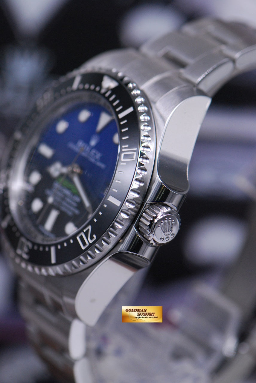 [SOLD] ROLEX OYSTER PERPETUAL DEEPSEA SEA-DWELLER D-BLUE 116660 (NEW-UNWORN)
