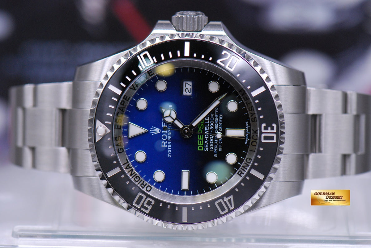 [SOLD] ROLEX OYSTER PERPETUAL DEEPSEA SEA-DWELLER D-BLUE 116660 (NEW-UNWORN)