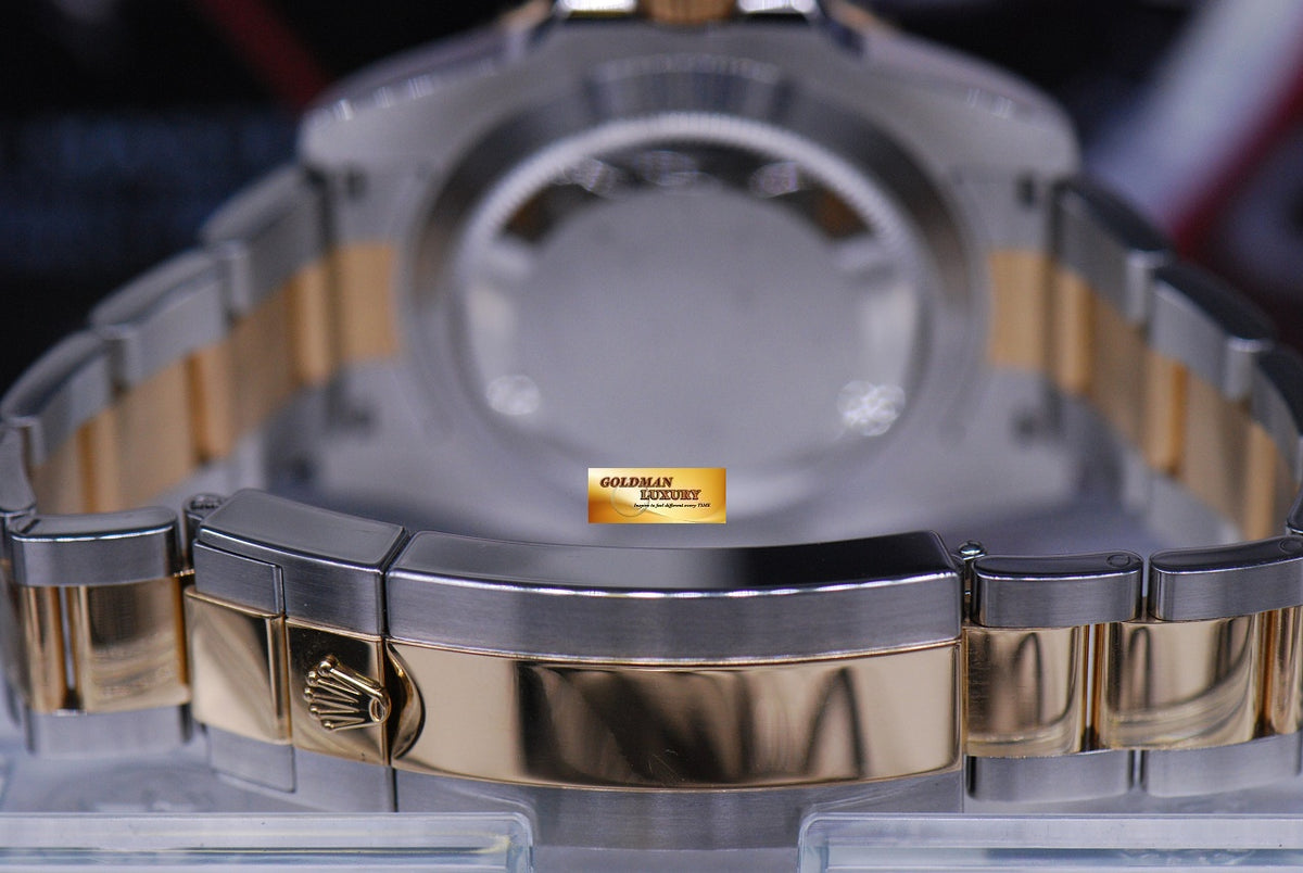[SOLD] ROLEX OYSTER PERPETUAL SUBMARINER BLUE HALF-GOLD CERAMIC Ref 116613LB (MINT)