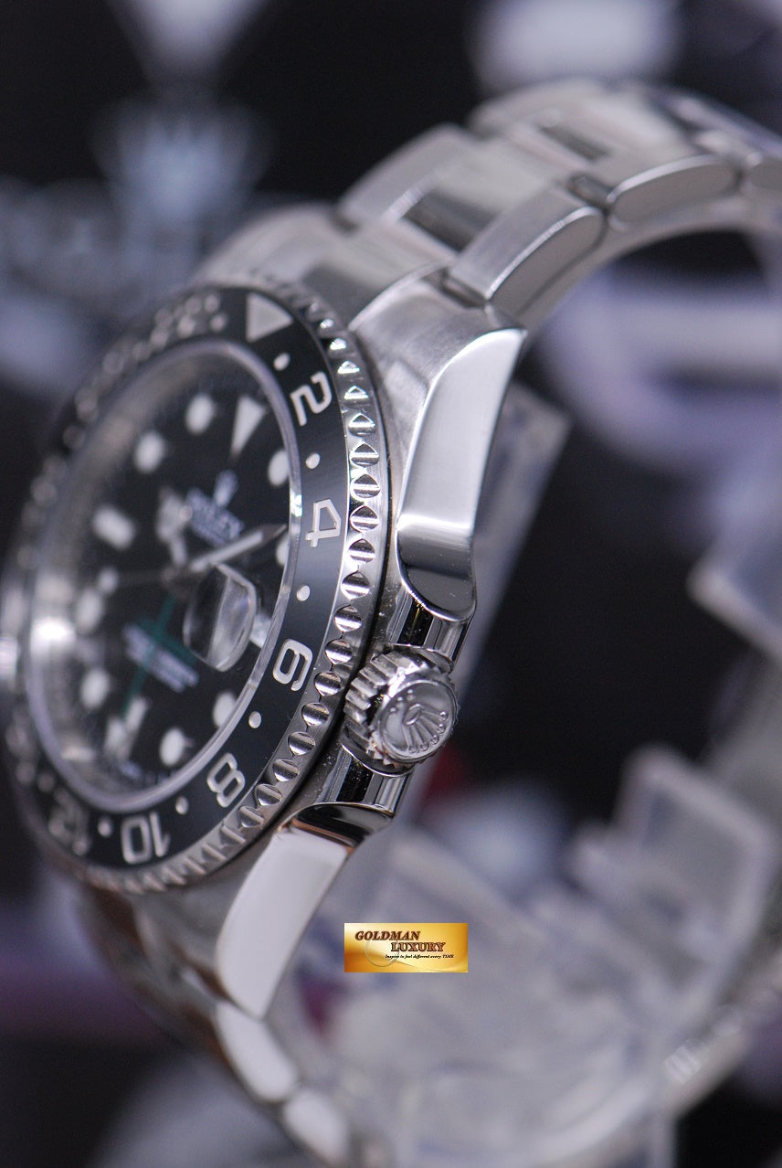 [SOLD] ROLEX OYSTER PERPETUAL GMT-MASTER II CERAMIC BEZEL 116710LN (MINT)