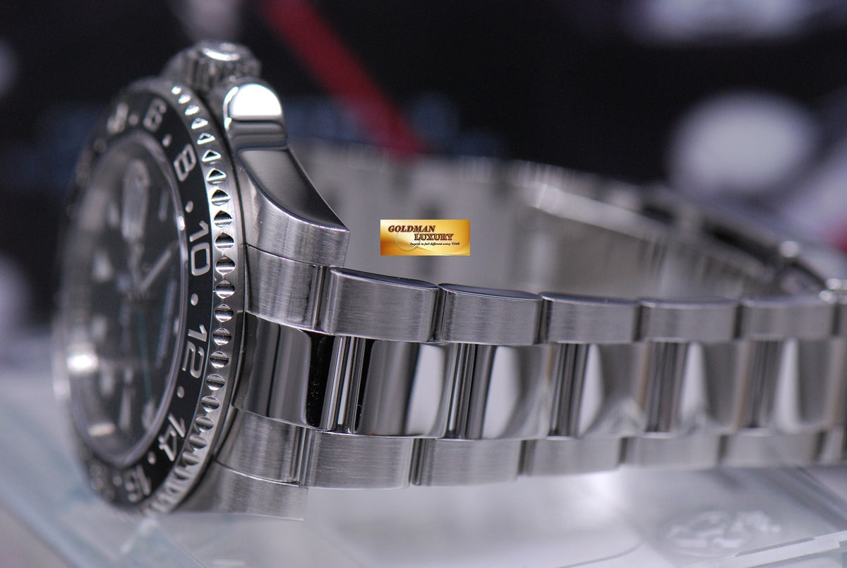 [SOLD] ROLEX OYSTER PERPETUAL GMT-MASTER II CERAMIC BEZEL 116710LN (MINT)