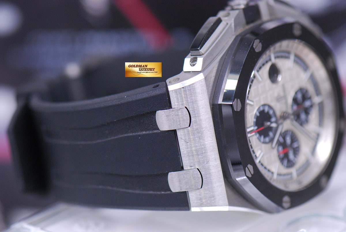 [SOLD] AUDEMARS PIGUET ROYAL OAK OFFSHORE NOVELTY STAINLESS STEEL CERAMIC BEZEL 26400SO (MINT)