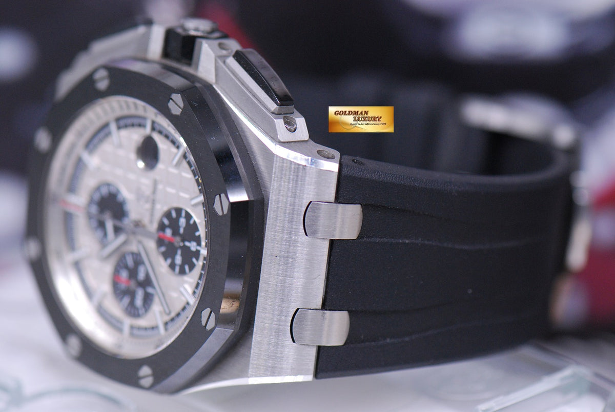 [SOLD] AUDEMARS PIGUET ROYAL OAK OFFSHORE NOVELTY STAINLESS STEEL CERAMIC BEZEL 26400SO (MINT)