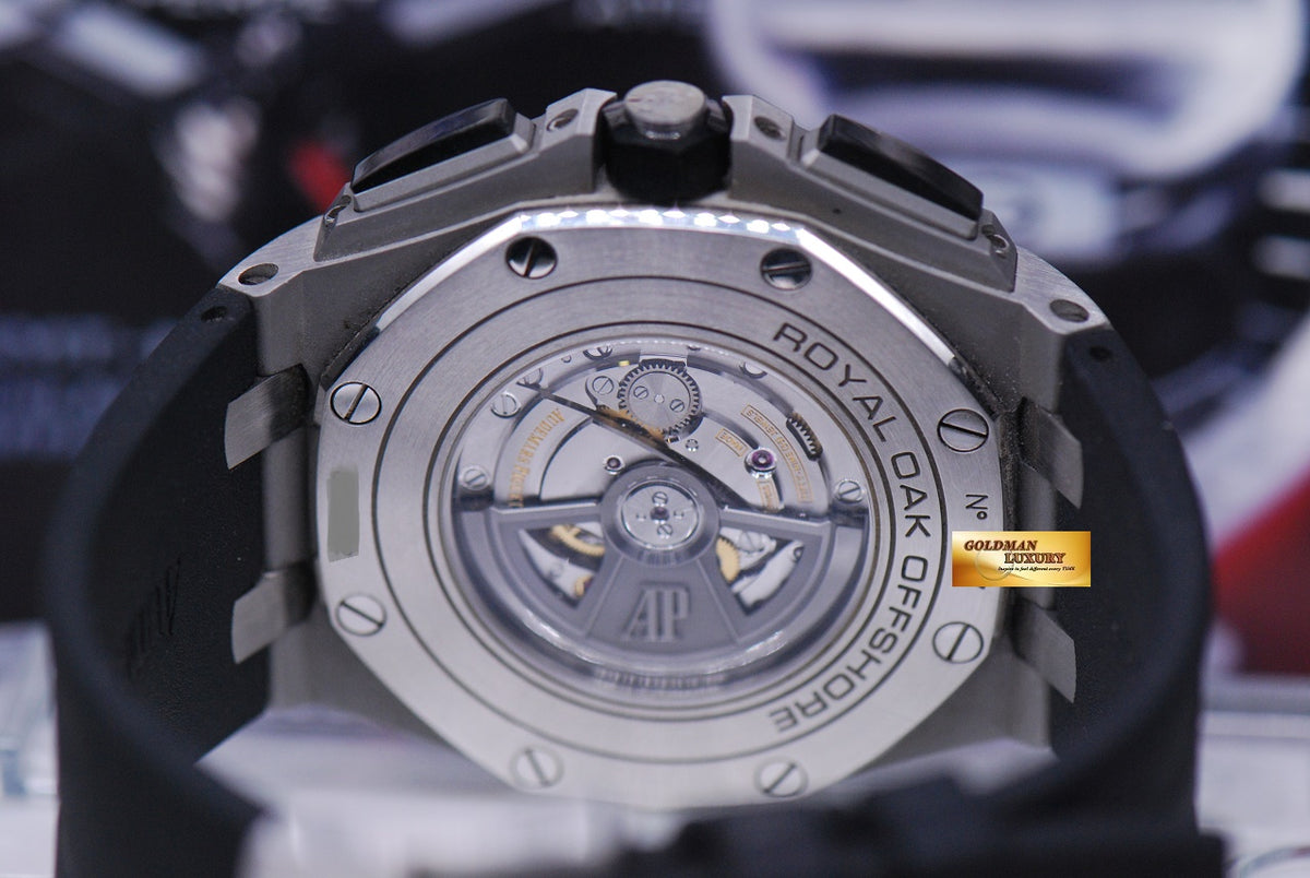 [SOLD] AUDEMARS PIGUET ROYAL OAK OFFSHORE NOVELTY STAINLESS STEEL CERAMIC BEZEL 26400SO (MINT)