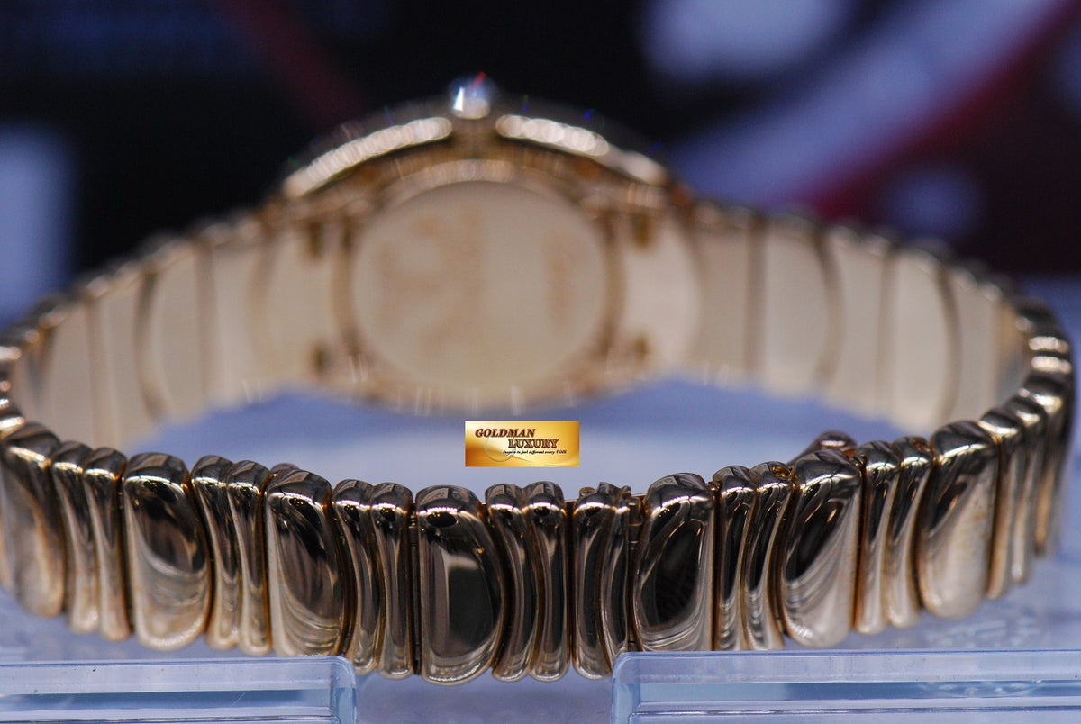 [SOLD] CARTIER BAIGNOIRE 18K YELLOW GOLD DIAMONDS QUARTZ (MINT)