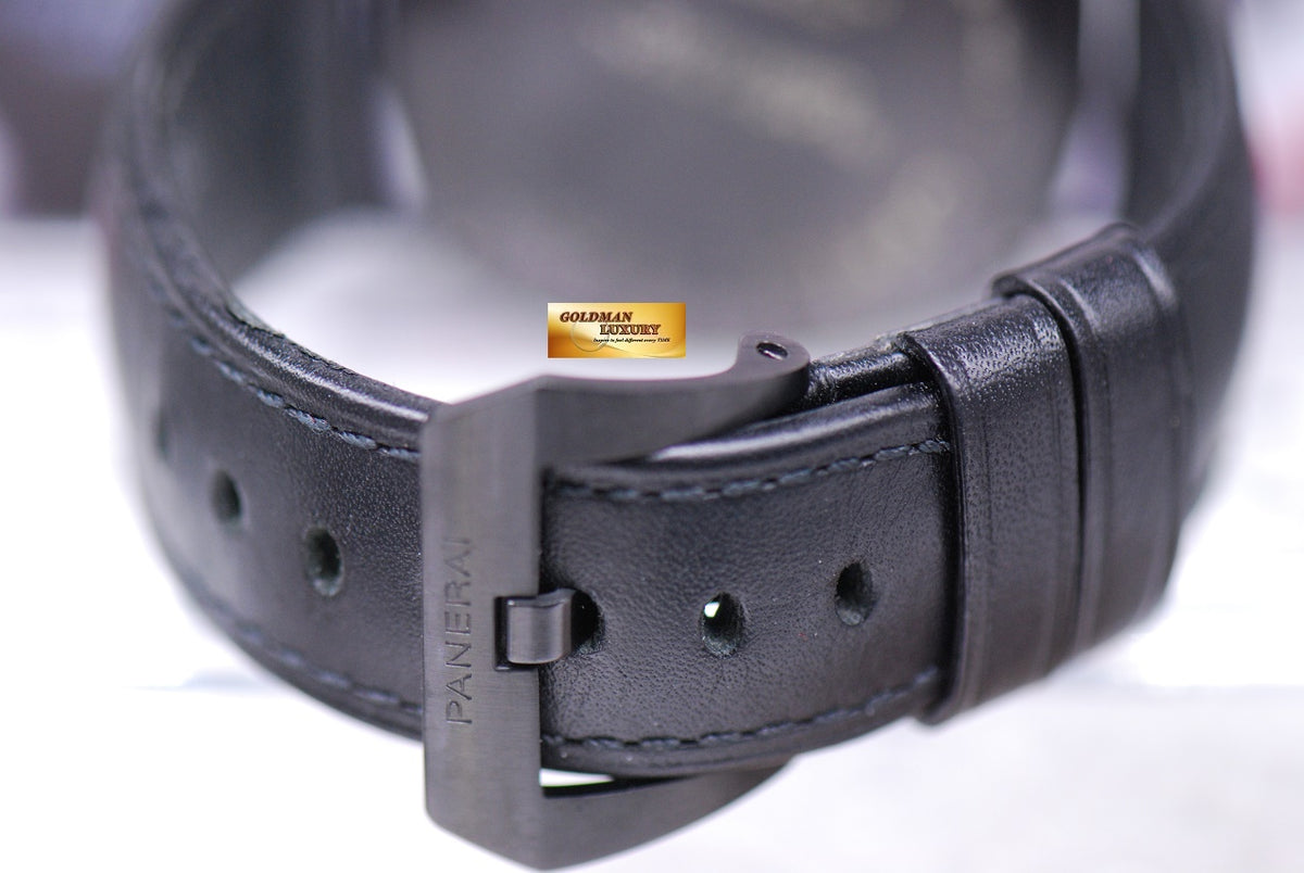 [SOLD] PANERAI RADIOMIR BLACK SEAL 45mm BLACK CERAMIC MANUAL PAM 292 (MINT)