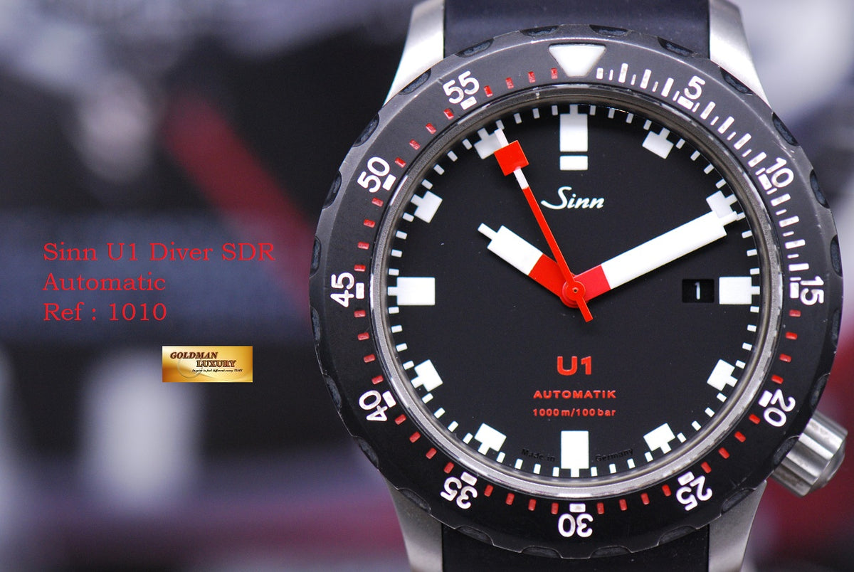 [SOLD] SINN U1 DIVER SDR AUTOMATIC 1010 (NEAR MINT)