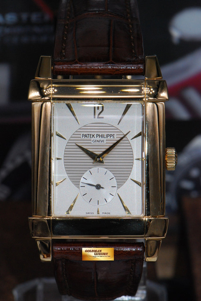 SOLD PATEK PHILIPPE GONDOLO 18K YELLOW GOLD MANUAL 5111J MINT