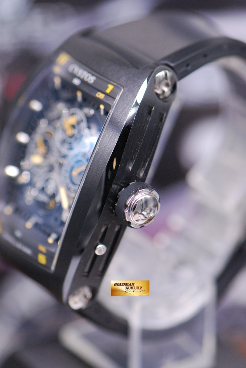 [SOLD] CVSTOS QP-S CHALLENGE PERPETUAL CALENDAR MOONPHASE PVD BLACK AUTOMATIC LIMITED EDITION (MINT)