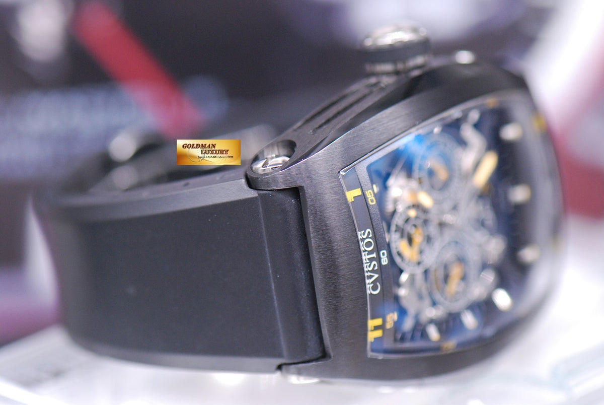 [SOLD] CVSTOS QP-S CHALLENGE PERPETUAL CALENDAR MOONPHASE PVD BLACK AUTOMATIC LIMITED EDITION (MINT)