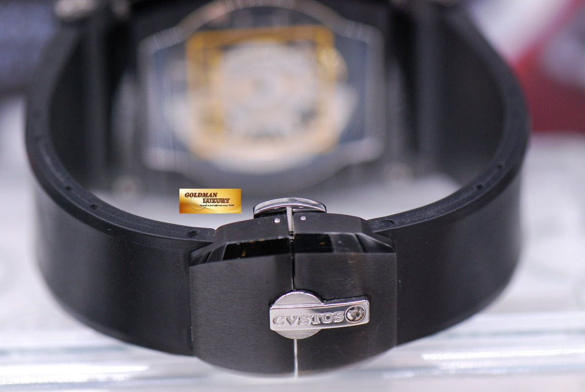 [SOLD] CVSTOS QP-S CHALLENGE PERPETUAL CALENDAR MOONPHASE PVD BLACK AUTOMATIC LIMITED EDITION (MINT)