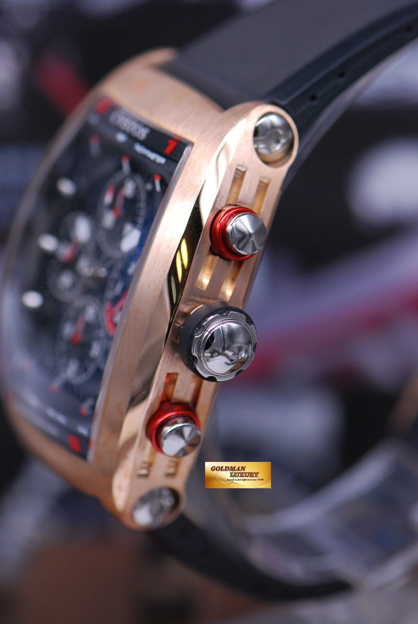 [SOLD] CVSTOS CHRONOGRAPH POWER RESERVE 18K ROSE GOLD AUTOMATIC LIMITED EDITION OF 50 (MINT)