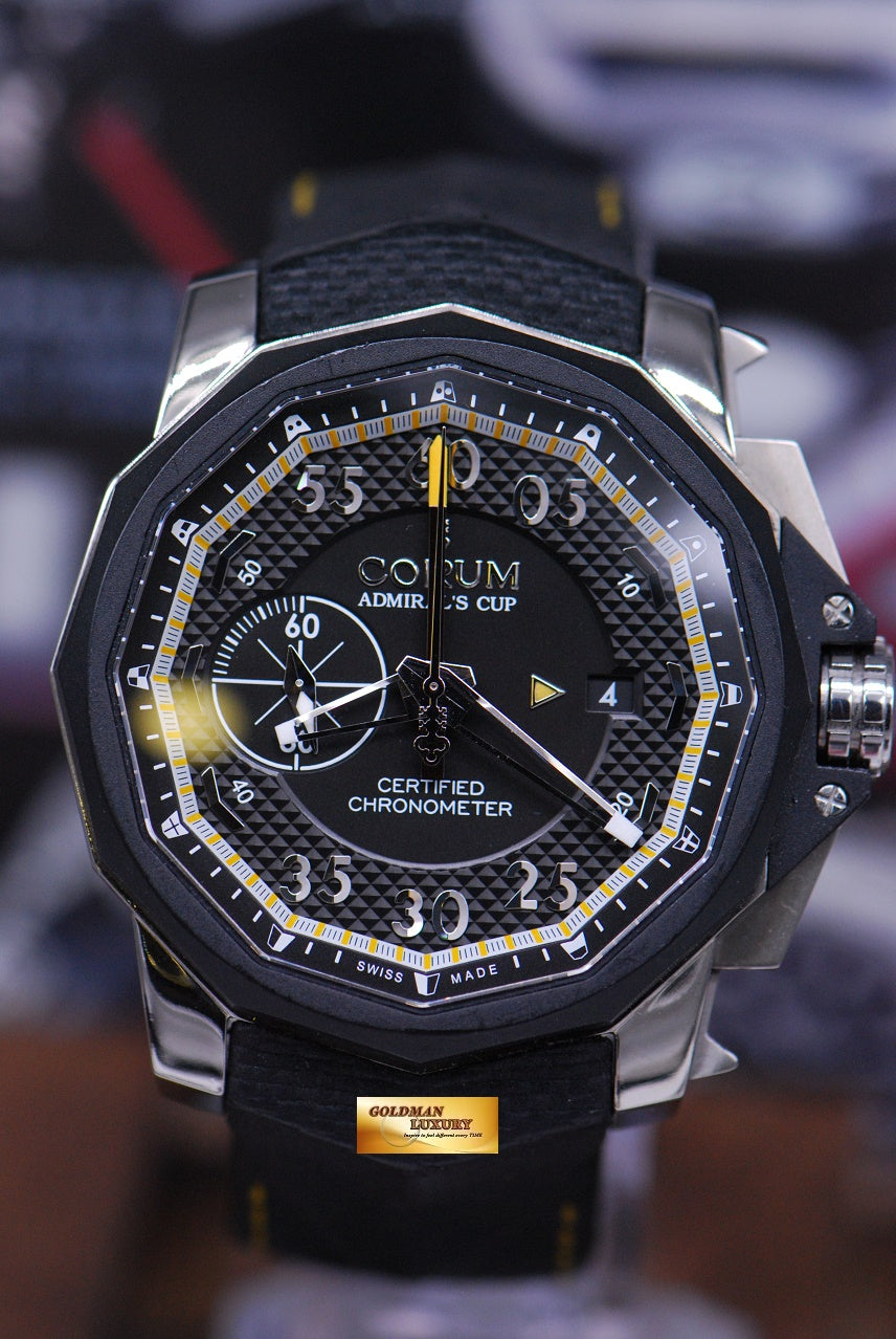 [SOLD] CORUM ADMIRAL’S CUP CHRONOGRAPH 48mm AUTOMATIC LIMITED EDITION 500 PIECES (NEAR MINT)