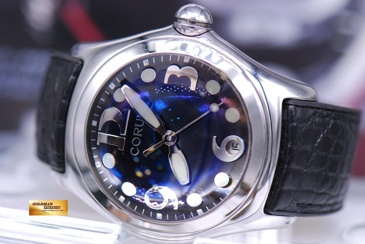 [SOLD] CORUM BUBBLE 44mm SS QUARTZ 163.250.20 (NEAR MINT)