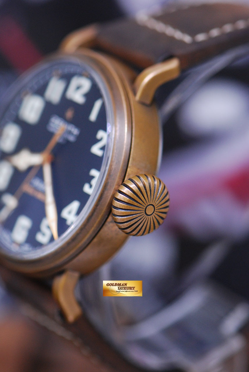 [SOLD] ZENITH PILOT MONTRE D’AERONEF 44mm BRONZE TYPE 20 AUTOMATIC (MINT)