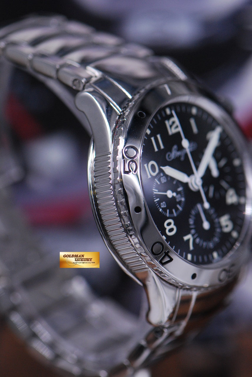 [SOLD] BREGUET AERONVALE TYPE XX SS CHRONOGRAPH  3800 (MINT)