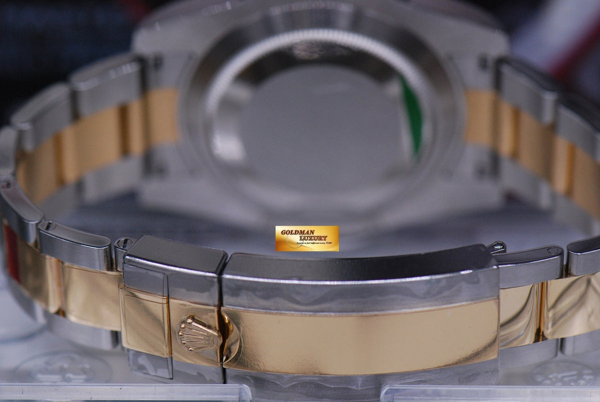 [SOLD] ROLEX OYSTER PERPETUAL SUBMARINER HALF-GOLD CERAMIC BEZEL 116613LN (NEW-UNWORN)