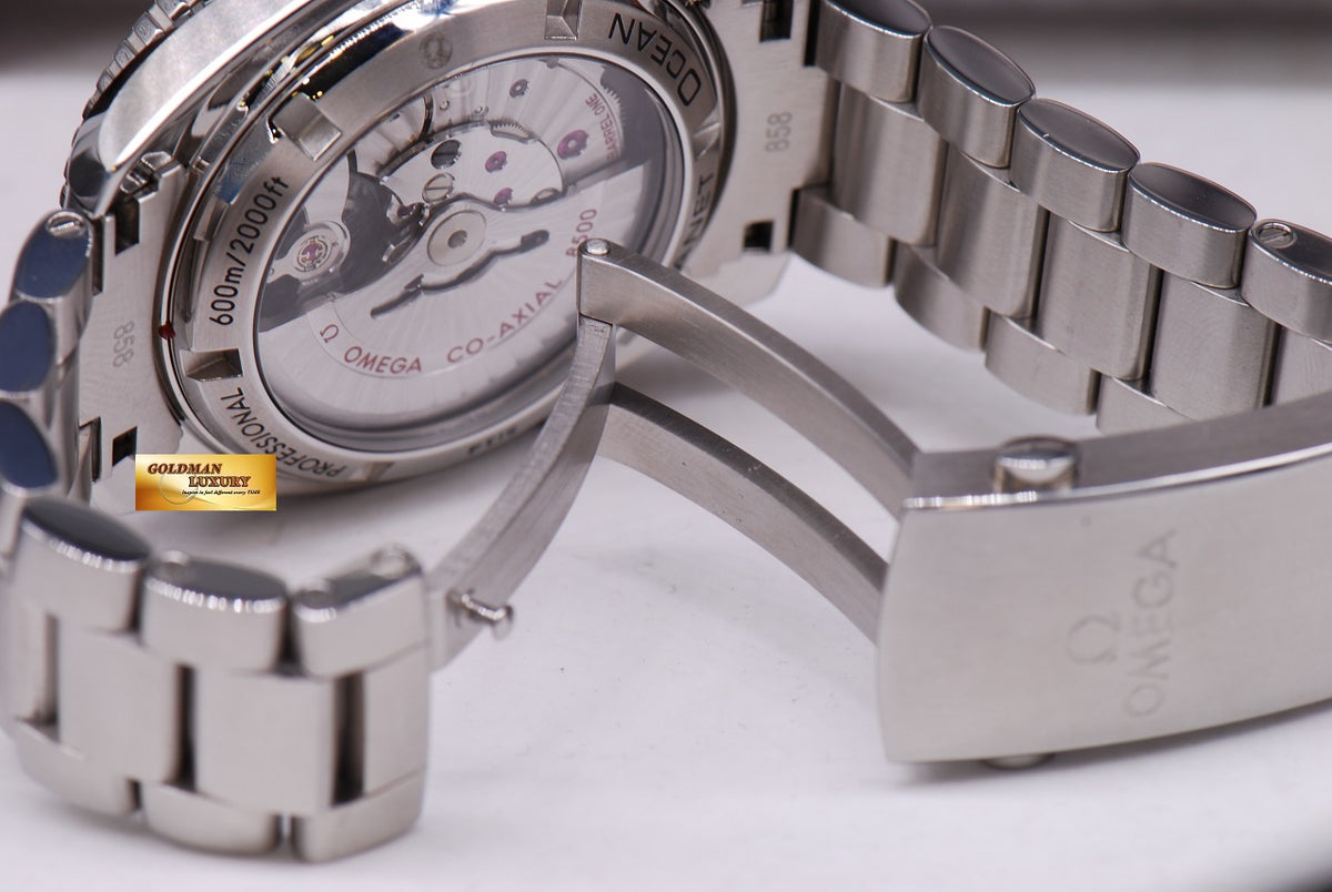 [SOLD] OMEGA SEAMASTER PLANET OCEAN 42mm CO-AXIAL WHITE CERAMIC (LNIB)