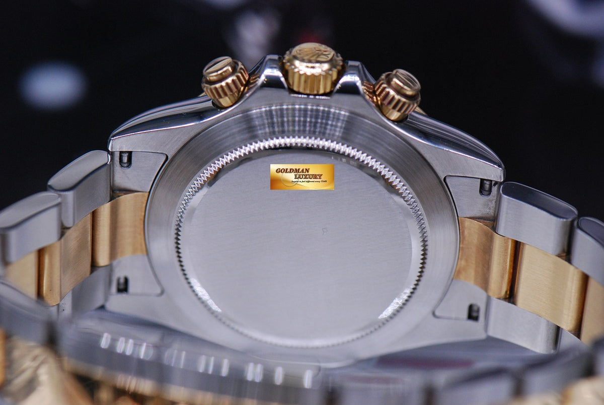 [SOLD] ROLEX OYSTER COSMOGRAPH DAYTONA HALF-GOLD 116523 (NEAR MINT)
