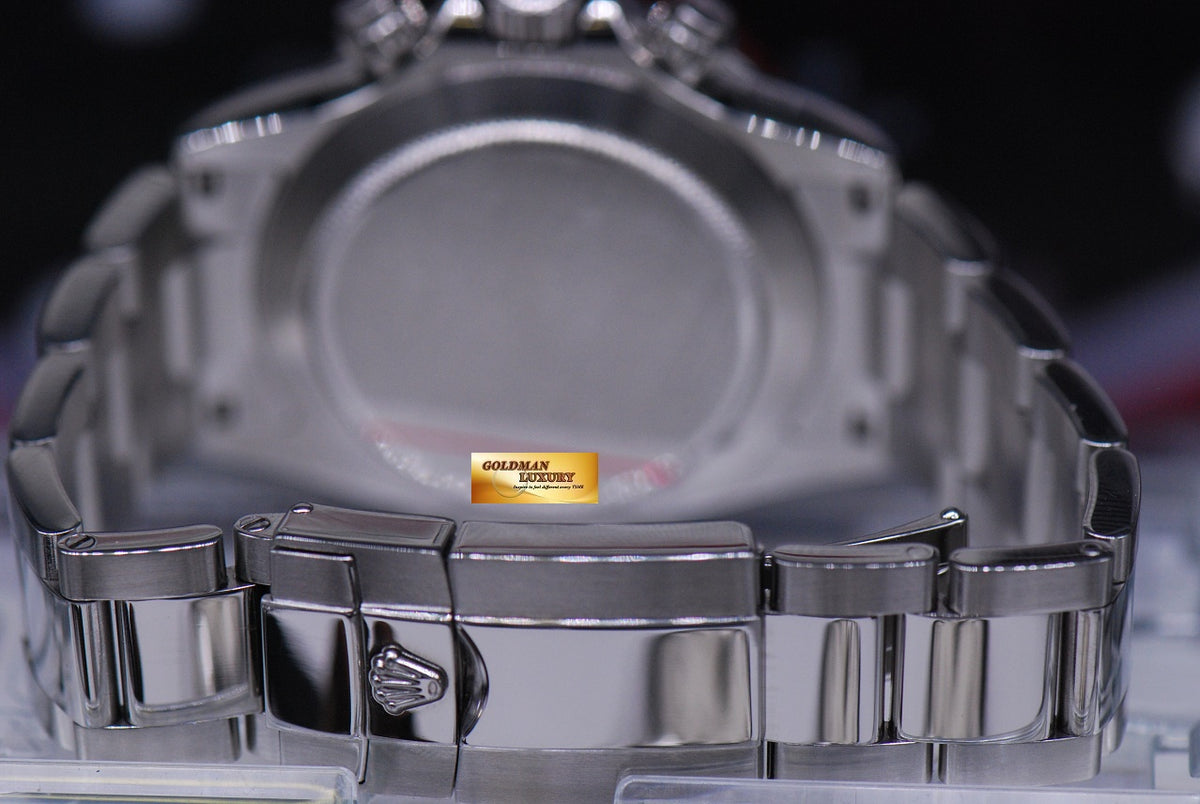 [SOLD] ROLEX OYSTER COSMOGRAPH DAYTONA STAINLESS STEEL BLACK 116520 (MINT)