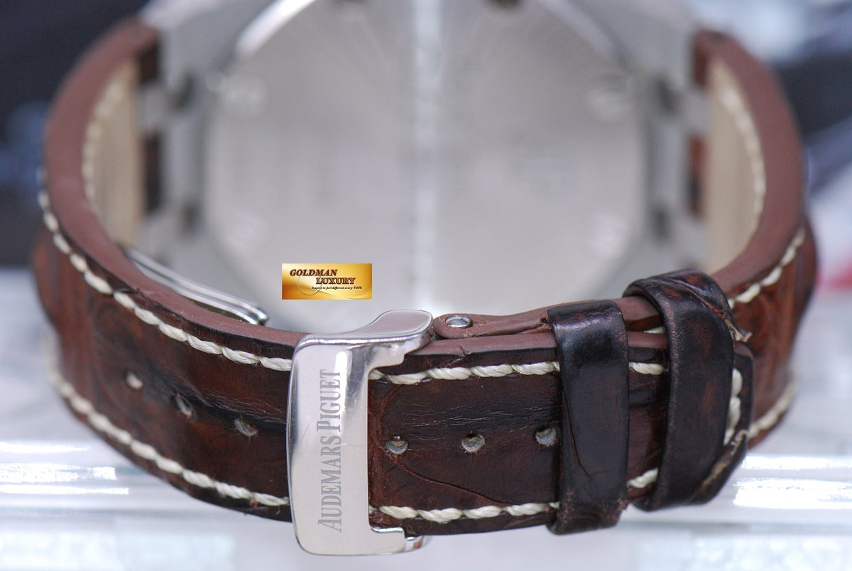 [SOLD] AUDEMARS PIGUET ROYAL OAK OFFSHORE SAFARI CHRONOGRAPH AUTOMATIC WHITE 26170ST (MINT)