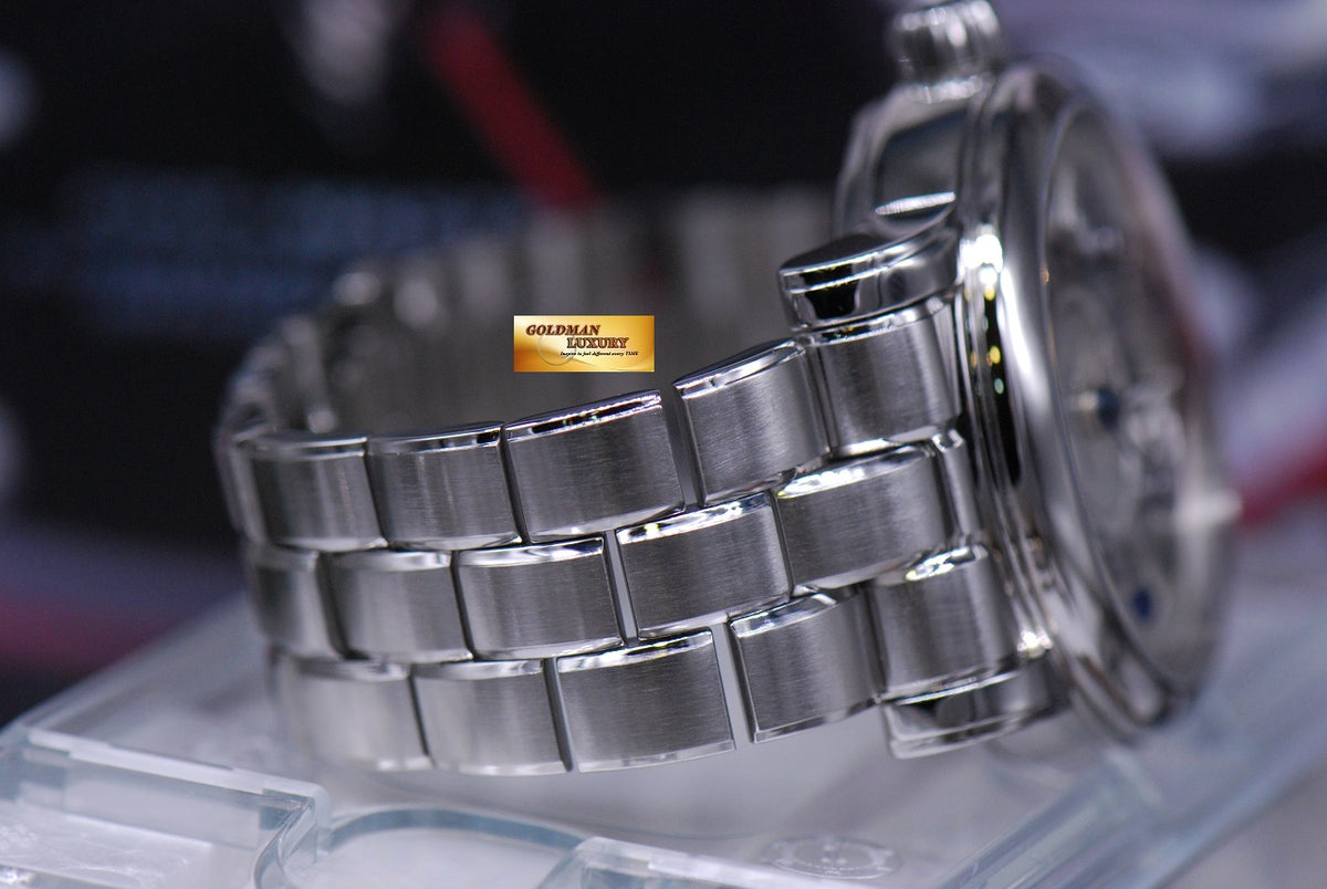 [SOLD] MONT BLANC NICHOLAS RIEUSSEC CHRONOGRAPH SS GMT BRACELET AUTOMATIC (LNIB)