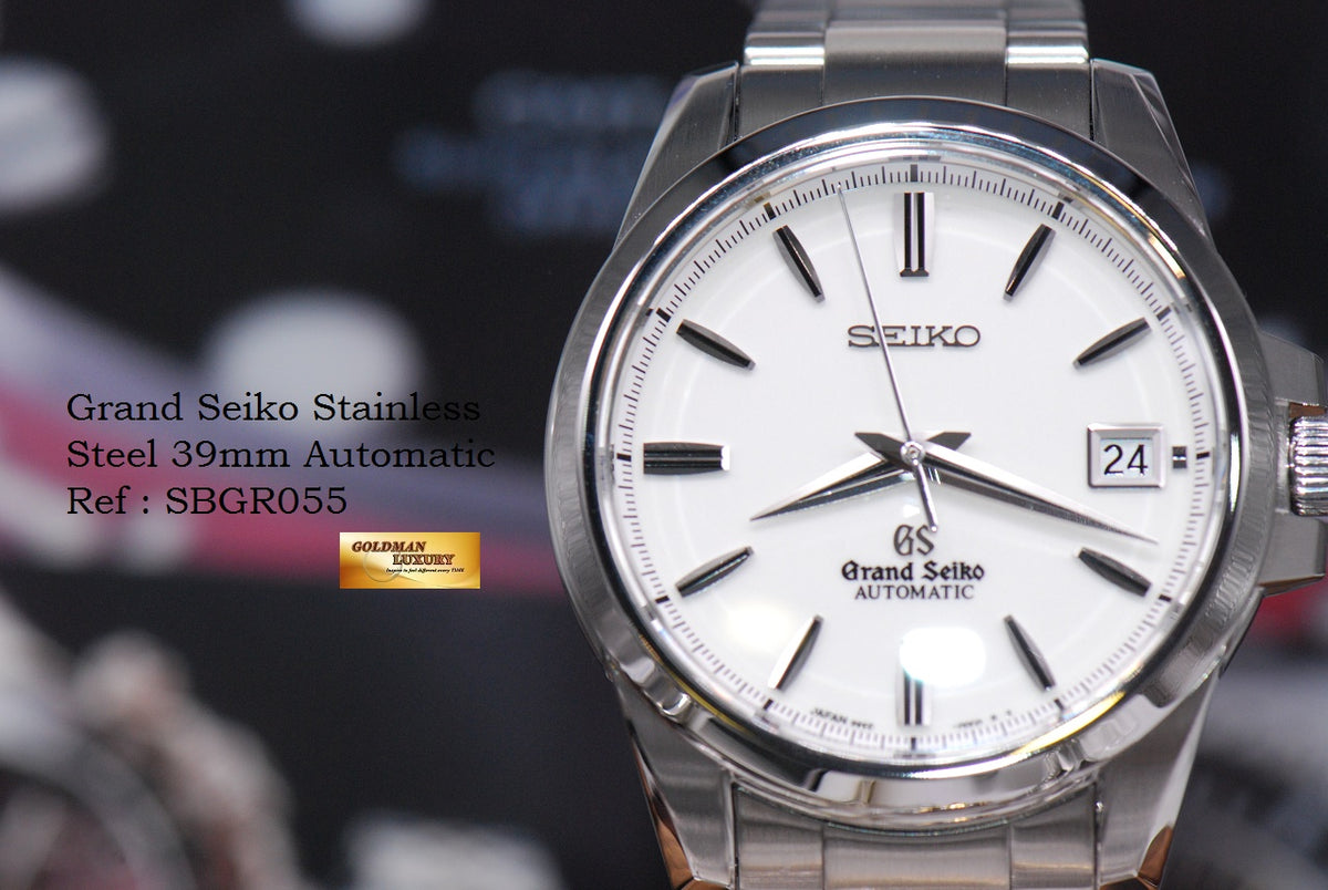 [SOLD] GRAND SEIKO STAINLESS STEEL 39mm AUTOMATIC SBGR055 (MINT)